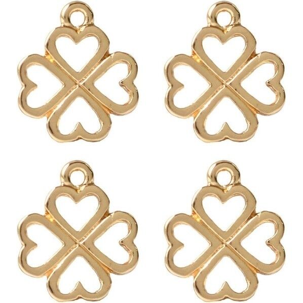 日本紐釦貿易 クローバー チャーム