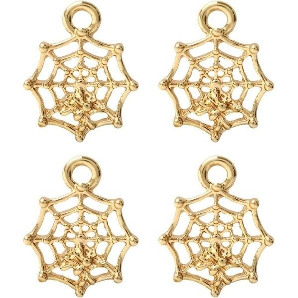 日本紐釦貿易 クモの巣 チャーム