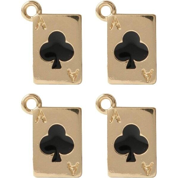 日本紐釦貿易 トランプ クローバー エポチャーム