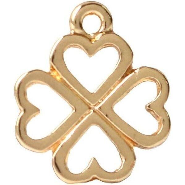 日本紐釦貿易 クローバー チャーム