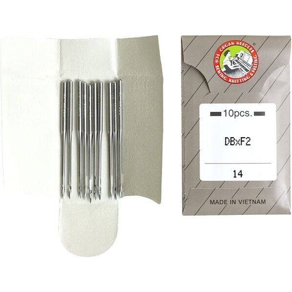 日本紐釦貿易 工業用特殊ミシン針 レザー用 14番手