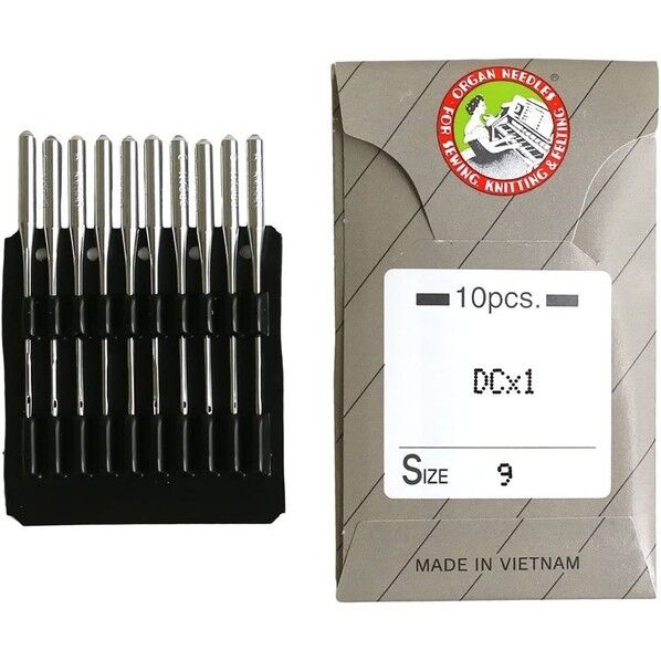 日本紐釦貿易 工業用特殊ミシン針 オーバーロック用 9番手