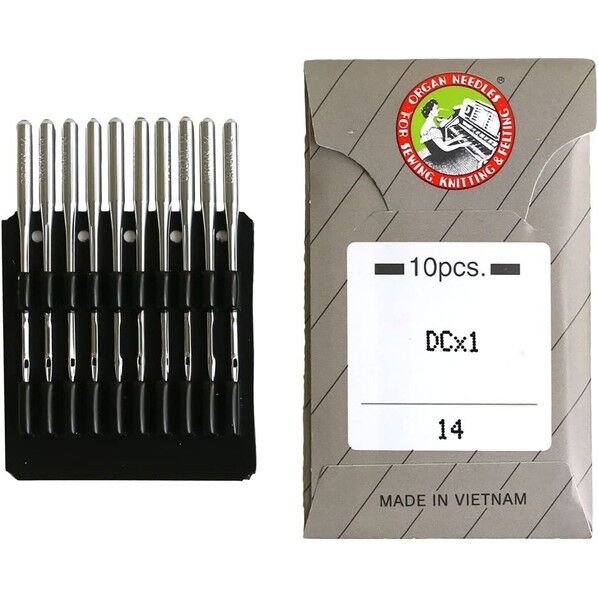 日本紐釦貿易 工業用特殊ミシン針 オーバーロック用 14番手