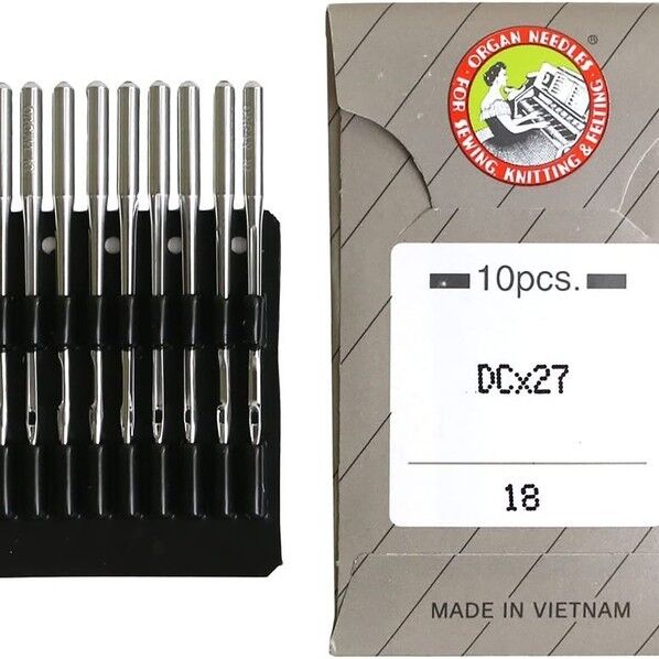 日本紐釦貿易 工業用特殊ミシン針 オーバーロック用 18番手