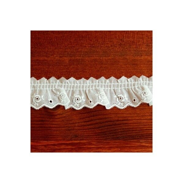 一井商店 綿レースフリル フラワー