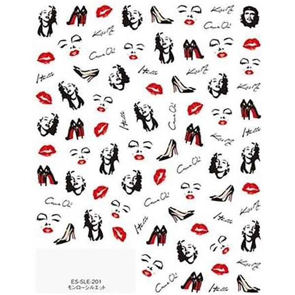 TSUMEKIRA(ツメキラ) ネイルシール es モンローシルエット マルチカラー