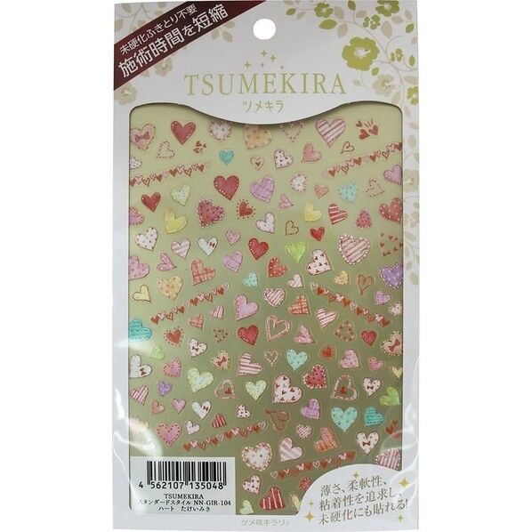 TSUMEKIRA(ツメキラ) ネイルシール ハート たけいみき