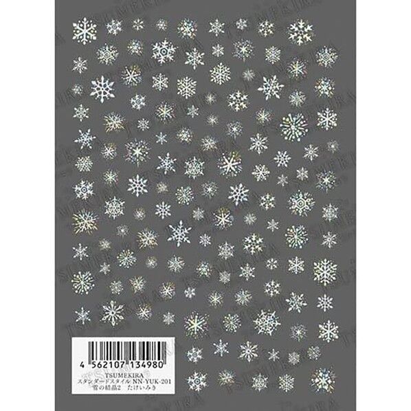 TSUMEKIRA(ツメキラ) ネイルシール 雪の結晶2 たけいみき