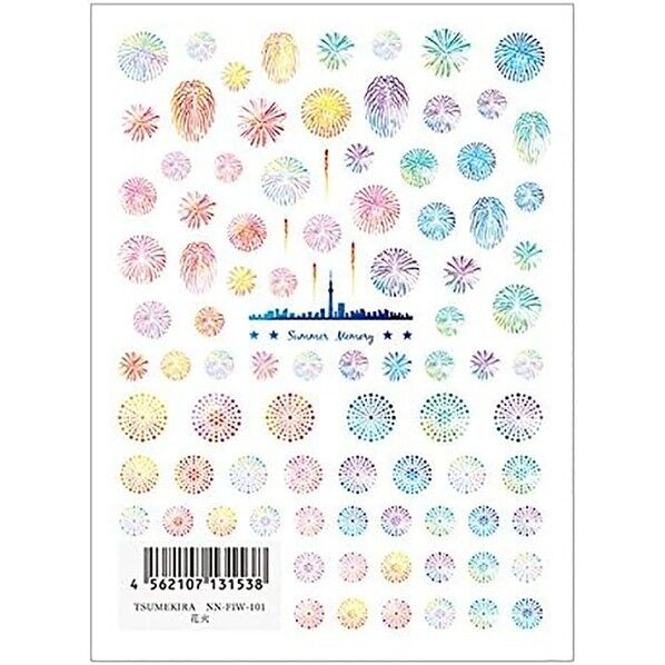 TSUMEKIRA ネイルシール 花火