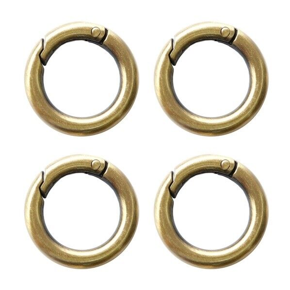 日本紐釦貿易 ミニ丸型カラビナ