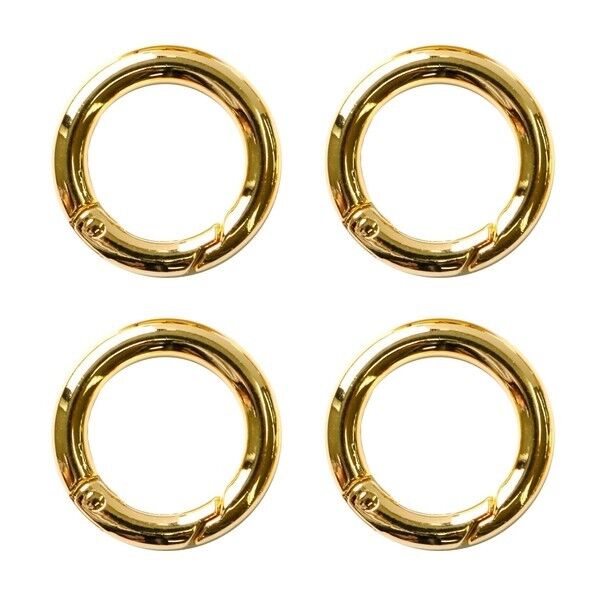 日本紐釦貿易 ミニ丸型カラビナ