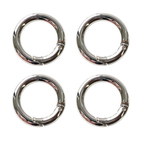 日本紐釦貿易 ミニ丸型カラビナ