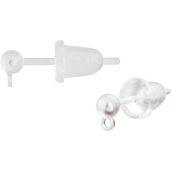 日本紐釦貿易 カン付き樹脂ピアス