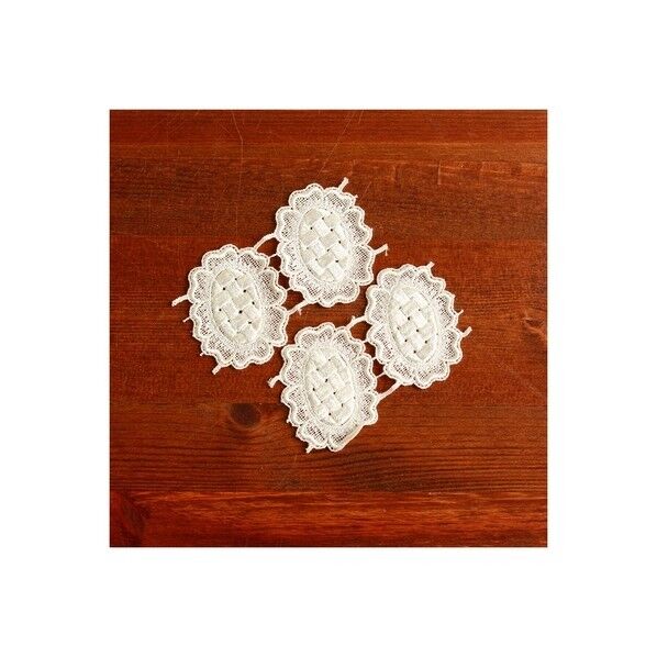 一井商店 レースモチーフ 楕円