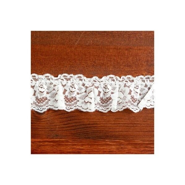 一井商店 ラッセルレースフリル フラワー