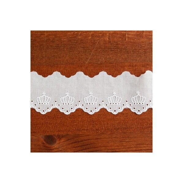 一井商店 綿レース 王冠 クラウン