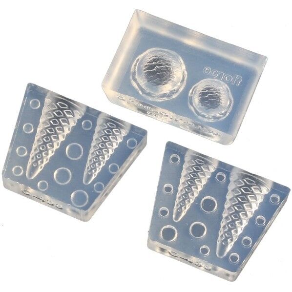 亀島商店 スイーツ レジンクラフト用 ソフトモールド アイス&コーンC