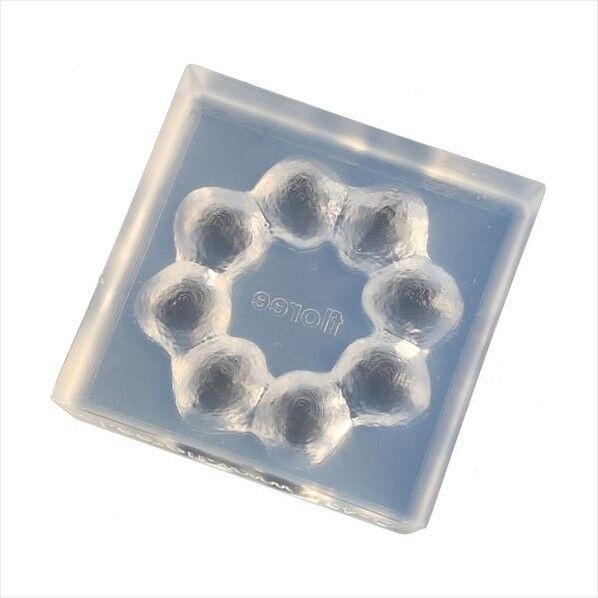 亀島商店 スイーツ レジンクラフト用 ソフトモールド ドーナツLLリングE