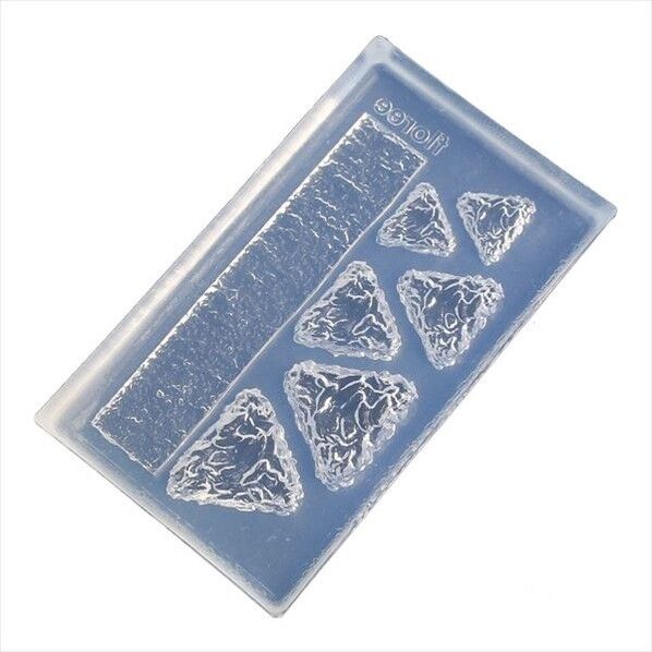 亀島商店 フード レジンクラフト用 ソフトモールド おにぎりSサイズ