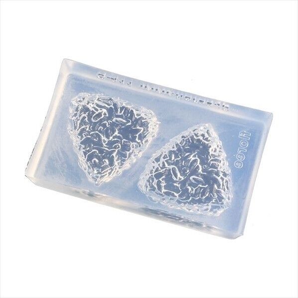 亀島商店 フード レジンクラフト用 ソフトモールド おにぎりLサイズ