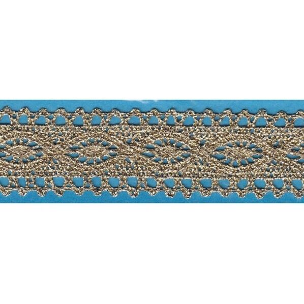 日本紐釦貿易 ラメ入トーションレース