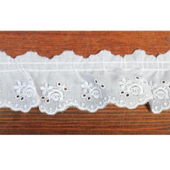 日本紐釦貿易(Nippon Chuko) 綿レースフリル