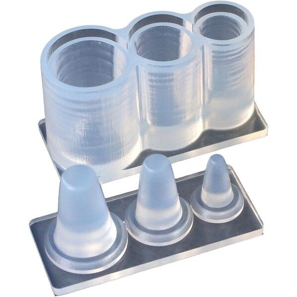 亀島商店 レジンクラフト用 ソフトモールド 湯呑みタンブラー型