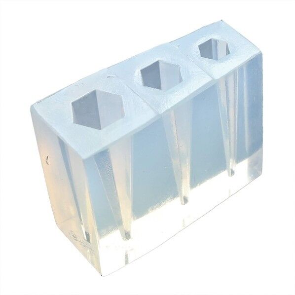 亀島商店 レジンクラフト用 ソフトモールド 六角錐