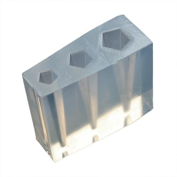 亀島商店 レジンクラフト用 ソフトモールド 五角錐