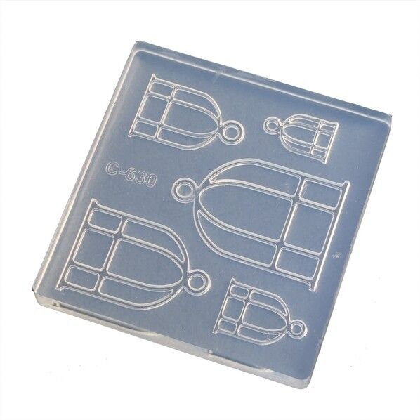 亀島商店 レジンクラフト用 ソフトモールド アニマルシリーズ 鳥かご