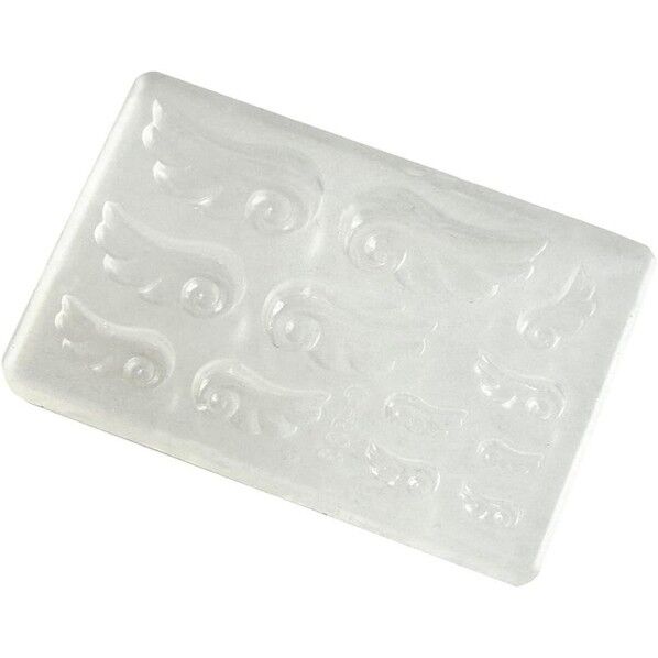 亀島商店 レジンクラフト用 ソフトモールド 天使の羽