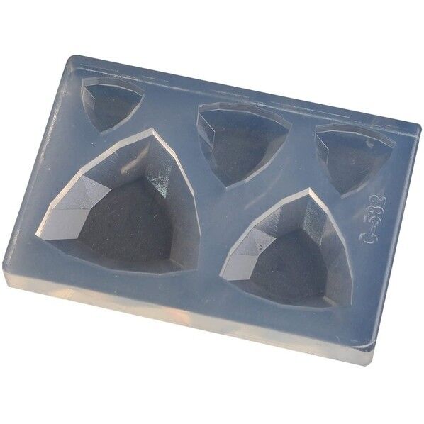 亀島商店 ビジュー レジンクラフト用 ソフトモールド トリリアント