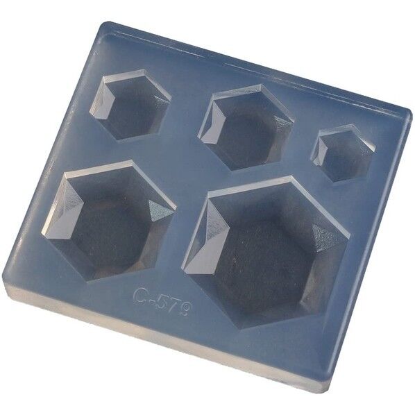 亀島商店 ビジュー レジンクラフト用 ソフトモールド ファイアーローズ