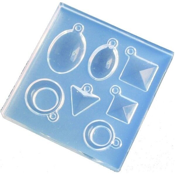 亀島商店 ジュエリー レジンクラフト用 ソフトモールド チャームパーツC