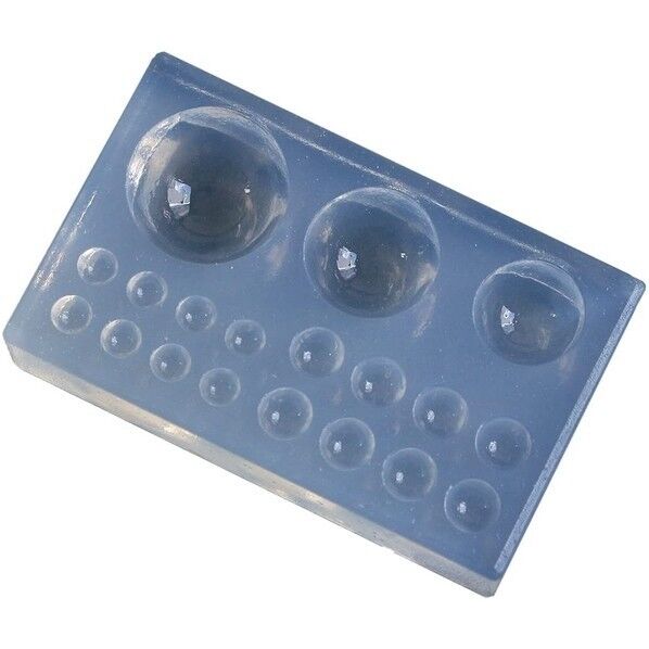 亀島商店 パーツ レジンクラフト用 ソフトモールド 丸ポコ シリコン製