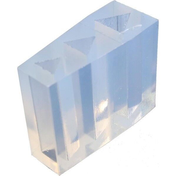 亀島商店 スティック レジンクラフト用 ソフトモールド 三角柱 レジン専用