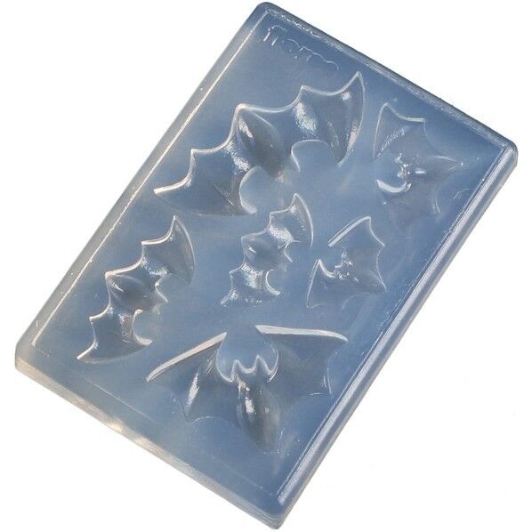 亀島商店 ハロウィン レジンクラフト用 ソフトモールド コウモリ