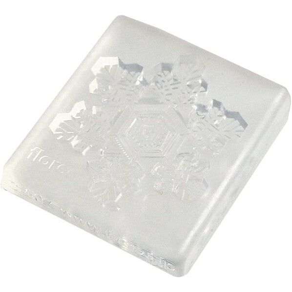 亀島商店 レジンクラフト用 ソフトモールド 雪の結晶LL