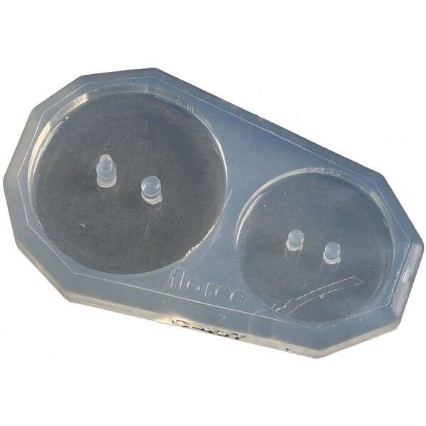 亀島商店 ボタン レジンクラフト用 ソフトモールド ボタン