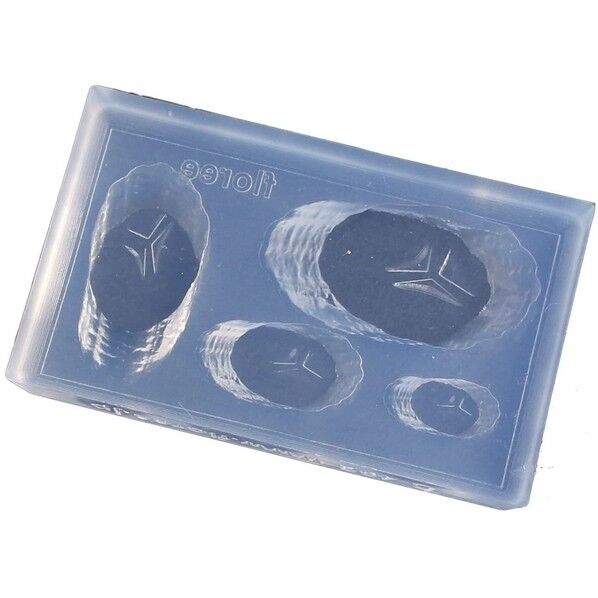 亀島商店 フルーツ レジンクラフト用 ソフトモールド スライスバナナ