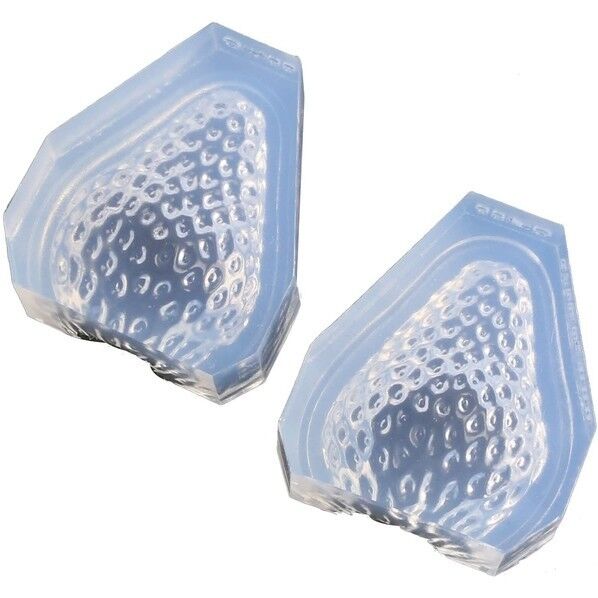 亀島商店 フルーツ レジンクラフト用 ソフトモールド リアルいちご 両面LL