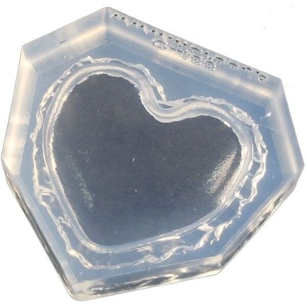 亀島商店 スイーツ レジンクラフト用 ソフトモールド マカロンハートLL