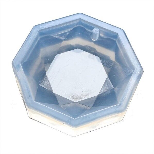 亀島商店 レジンクラフト用 ソフトモールド ジュエリー 八角形 プロ用