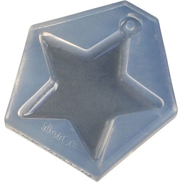 亀島商店 フレーム レジンクラフト用 ソフトモールド デザインフレームG 抜き星