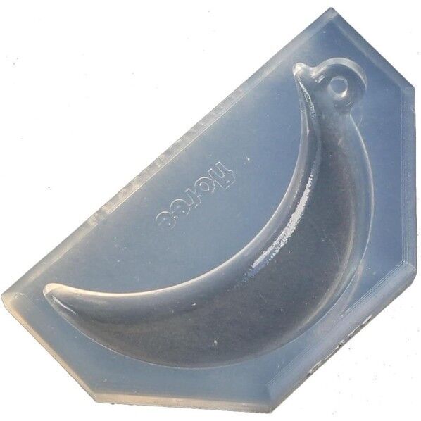 亀島商店 フレーム レジンクラフト用 ソフトモールド デザインフレームF 三日月