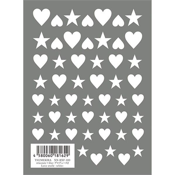 ツメキラ ネイルシール rrieenée×filer プロデュース2 Love etoile