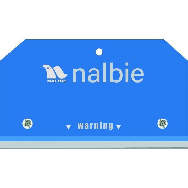 ナルビー 四枚刃ホルダー ブルー W160×H93×12(mm) AAC-304 1個...