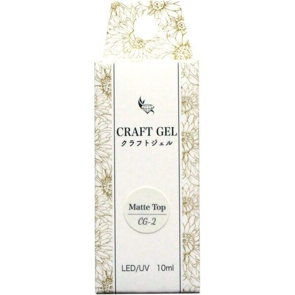 東京交易 レジンアート・ネイルチップ専用塗装 クラフトジェル マットつや消し仕上げ用