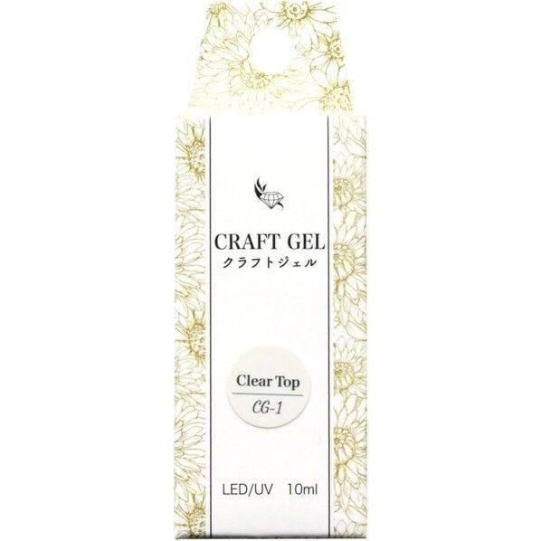 東京交易 レジンアート・ネイルチップ専用塗装 クラフトジェル クリアつやだし仕上げ用