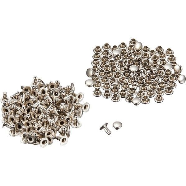 片面カシメ 特小 4.5×5mm 100個 ニッケル